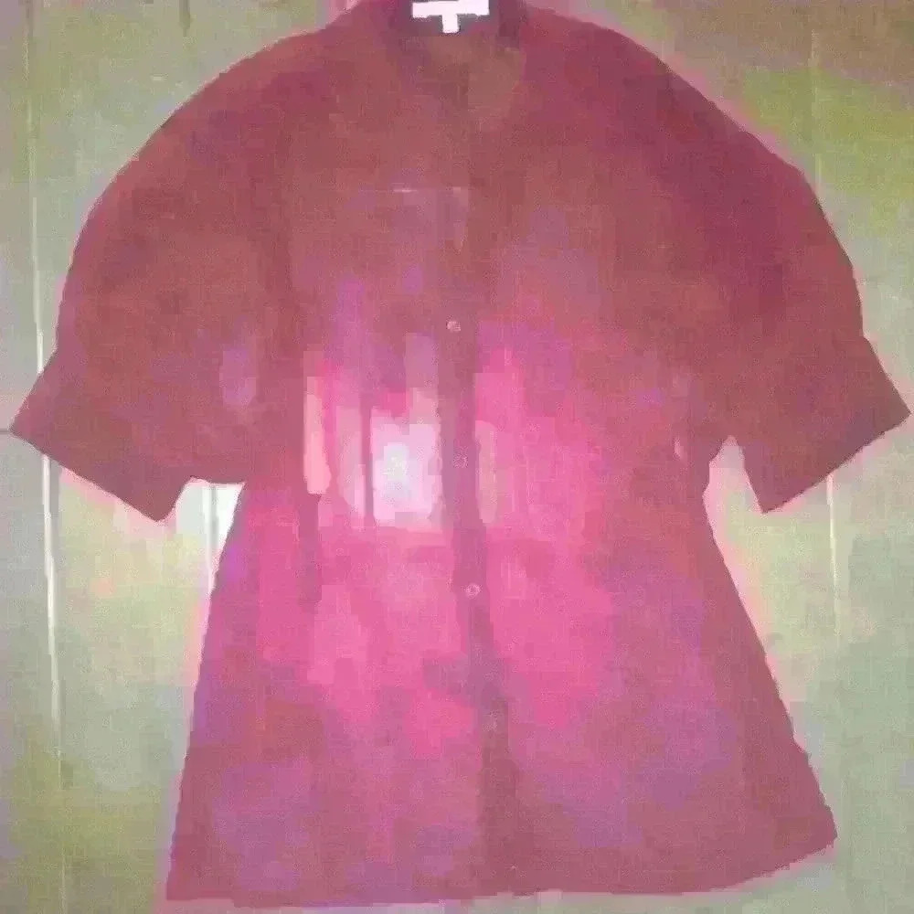 Collective Concepts Red Maroon Blouse